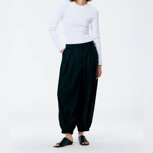 Like new, TIBI Eden Italian sporty nylon balloon pant, 00 (long)